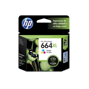 Cartucho de tinta original HP 664XL color