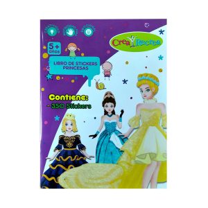 Libro de stickers princesas