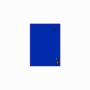 Cuaderno college 5MM 100 hojas liso azul