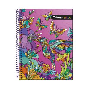 Cuaderno top 7mm 150hj color