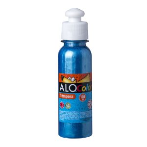 Tempera metálica 120ml azul