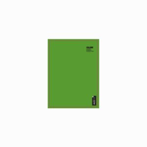 Cuaderno college 5MM 100 hojas liso verde