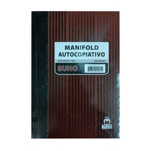 Libro manifold N1581 duplicado autocopia
