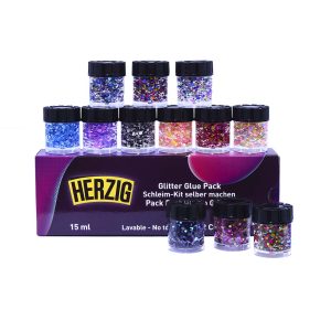 Glitter glue 12 colores 15ml