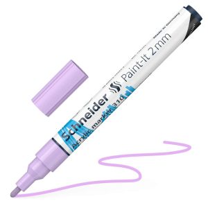 Marcador acrílico 310 punta fina lila pastel