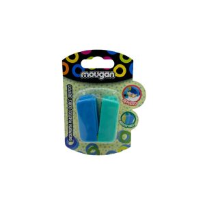Sacapuntas Plástico Doble Grip Azul