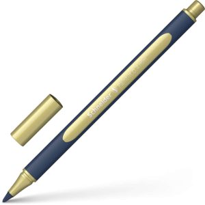 Bolígrafo roller tinta líquida 050 0,4mm metálico dorado