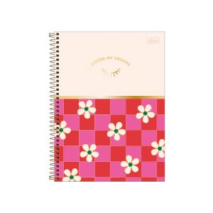 Cuaderno medio oficio 7mm 160 hojas check pop surtido