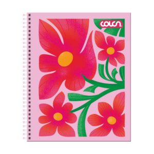 Cuaderno universitario 7MM 100 hojas TS Print Femenino Colon surtido