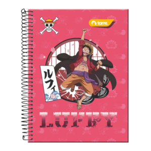 Cuaderno top 7MM 150 hojas One Piece Torre surtido