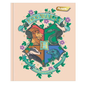 Cuaderno medio oficio 5MM 250 hojas Harry Potter Torre surtido