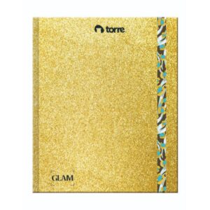 Cuaderno medio oficio 5MM 250 hojas Glam Torre surtido