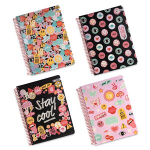 Cuaderno top 7MM 105 hojas Smile Fever Mooving surtido