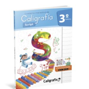 Cuaderno Caligrafix Script tercero básico