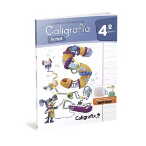 Cuaderno Caligrafix Script cuarto básico