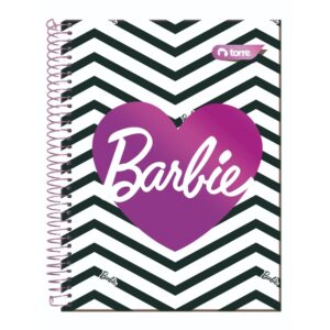 Cuaderno top 7MM 120 hojas Barbie Torre surtido