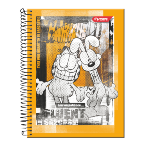 Cuaderno top 7MM 150 hojas Garfield Torre surtido