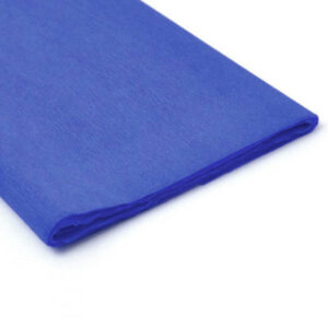 Papel crepe pliego 50x200cm azul