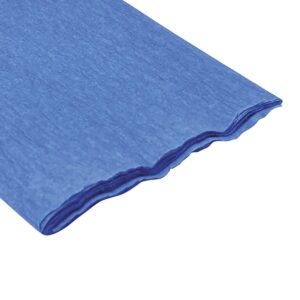 Papel crepe pliego 50x200cm azul medio