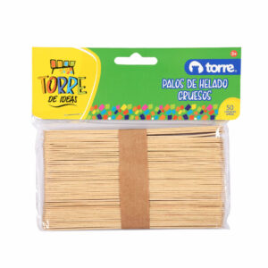 Palos de helado naturales 50 unidades jumbo