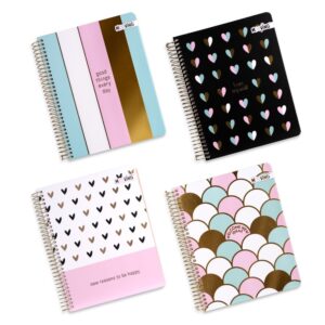 Cuaderno medio oficio 5MM 120 hojas Chic Mooving surtido