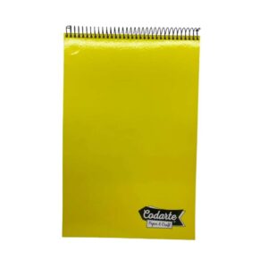CROQUERA 21X32CM 100 HOJAS YELLOW