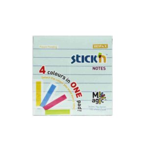 Notas Adhesivas 76x76mm Magic Lineas 100 hojas
