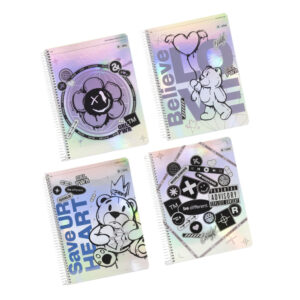 Cuaderno top 7MM 105 hojas Girl Power Mooving surtido