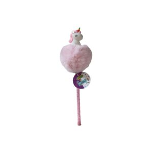 LAPIZ POMPON UNICORNIO ROSADO