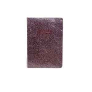 LIBRETA 12X17CM 96HJ MORADA GLITTER