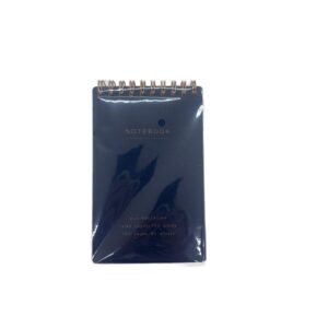 LIBRETA 9X14CM 80HJ ESP AZUL