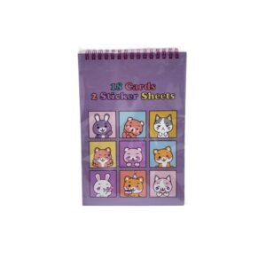 LIBRETA INFANTIL 20PG ESP OSOS STICKERS