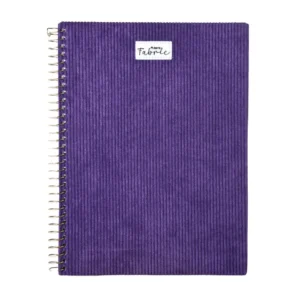 Cuaderno top 7MM 120 hojas Fabric Torre diseños surtidos