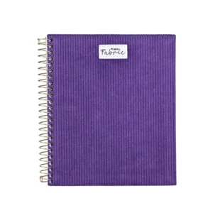 Cuaderno medio oficio 5MM 120 hojas Fabric Torre diseños surtidos