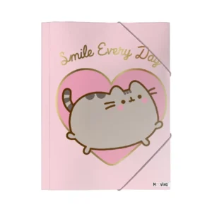 Carpeta Oficio 3 Solapas Pusheen