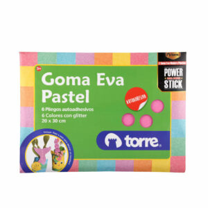 Bolson Goma Eva Pastel Adhesiva