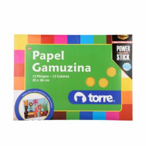 Bolson Papel Gamuzina 20X30cm 12 Colores