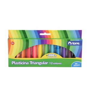 Plasticina 12 Colores Triangular