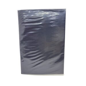 Carpeta plastificada of c-fastener negro