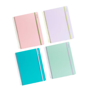 Cuaderno top 7MM 105 hojas Notes Pastel Mooving diseños surtidos