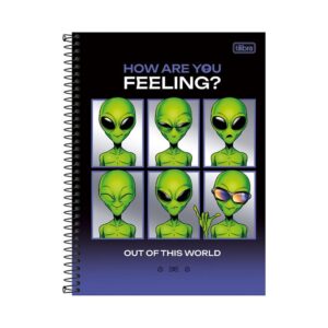 Cuaderno carta 100 hojas Orbit Tilibra diseños surtidos