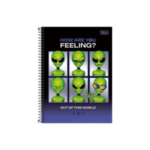 Cuaderno top 7MM 200 hojas Orbit Tilibra diseños surtidos