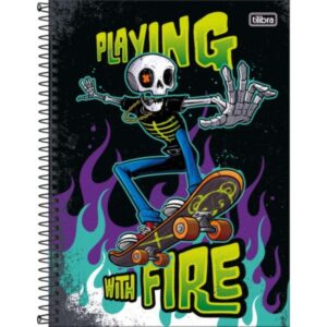 Cuaderno top 7MM 200 hojas Bone Z Tilibra diseños surtidos