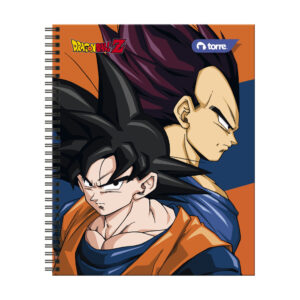 Cuaderno universitario 7MM 100 hojas Dragon Ball Z Torre diseños surtidos