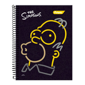 Cuaderno top 7MM 150 hojas Los Simpsons Torre diseños surtidos