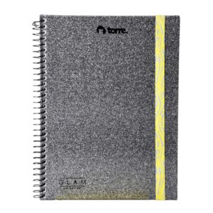 Cuaderno top 7MM 120 hojas Glam Torre diseños surtidos