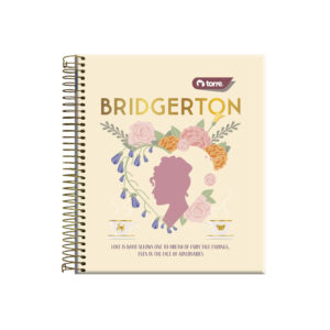 Cuaderno medio oficio 7mm 150 hojas Bridgertone Torre diseños surtidos