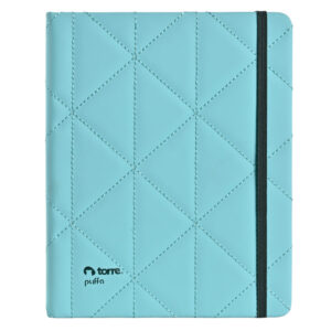Cuaderno medio oficio 5mm 120 hojas Puffa femenino Torre diseños surtidos