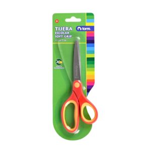 Tijera 16cm Multiuso Mango Goma