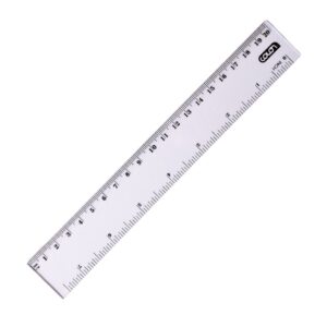 Regla 20cm Plastica